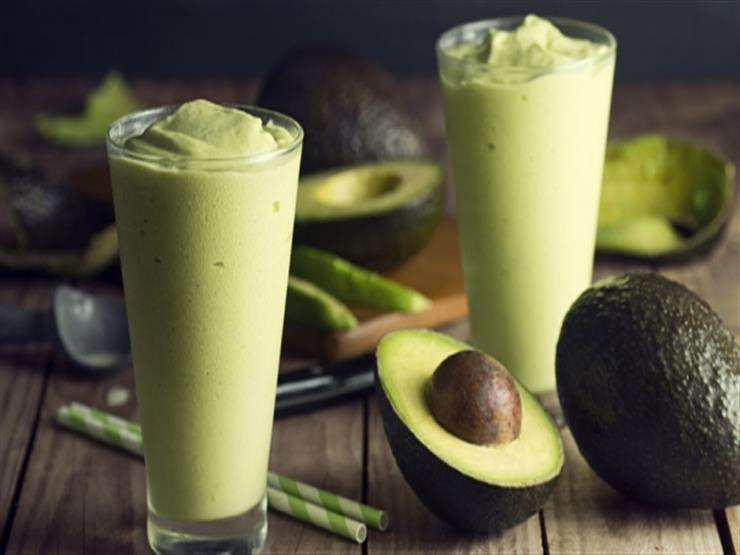 كوكتيل الأفوكادو بالآيس كريم