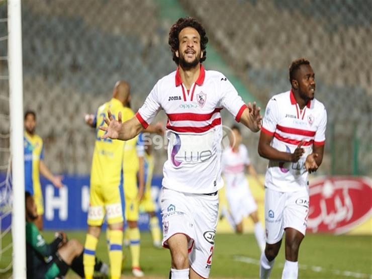 محمود علاء: شعرنا بقيمة البطولة عندما شاهدنا فرحة جماهير الزمالك  