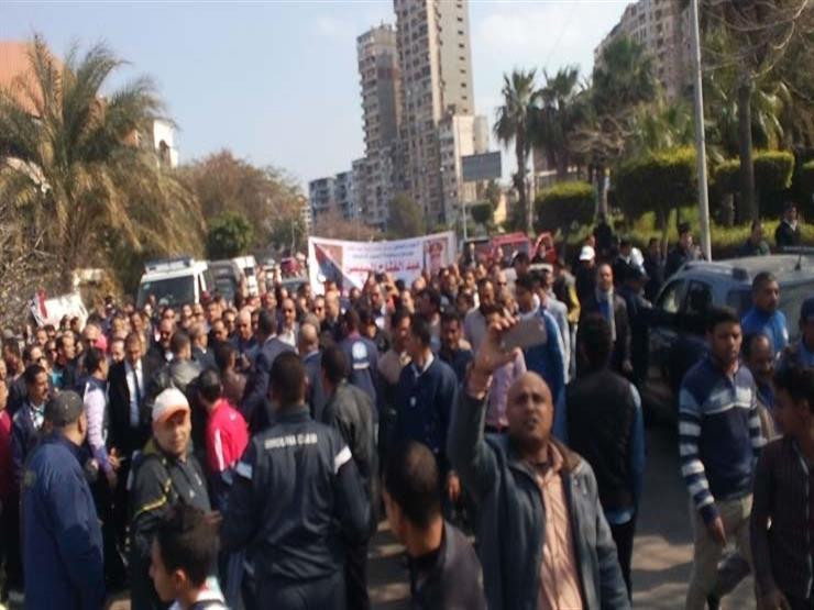 مسيرة حاشدة بالإسكندرية لتأييد السيسي- فيديو