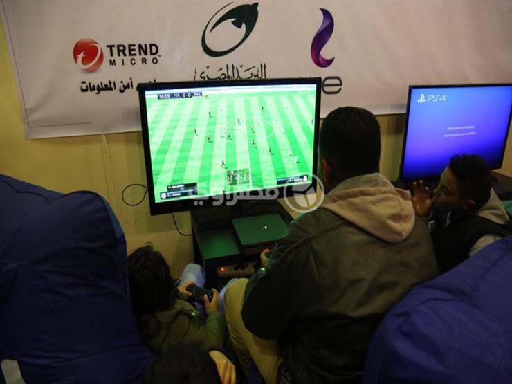 بالصور دوري البلاي ستيشن بمعرض الكتاب إقبال وصراع وشائع مصراوى
