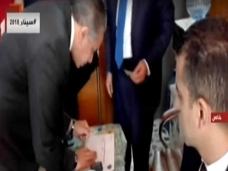 السفير المصري ببغداد يدلي بصوته في الانتخابات الرئاسية- فيديو