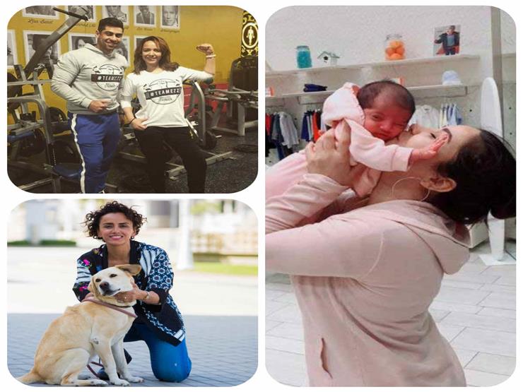 ياسمين عبد العزيز برفقة ابنها ولقاء الخميسي في الجيم .. 10 لقطات للنجوم في 24 ساعة ياسمين عبد العزيز برفقة ابنها ولقاء الخميسي في الجيم .. 10 لقطات للنجوم في 24 ساعة