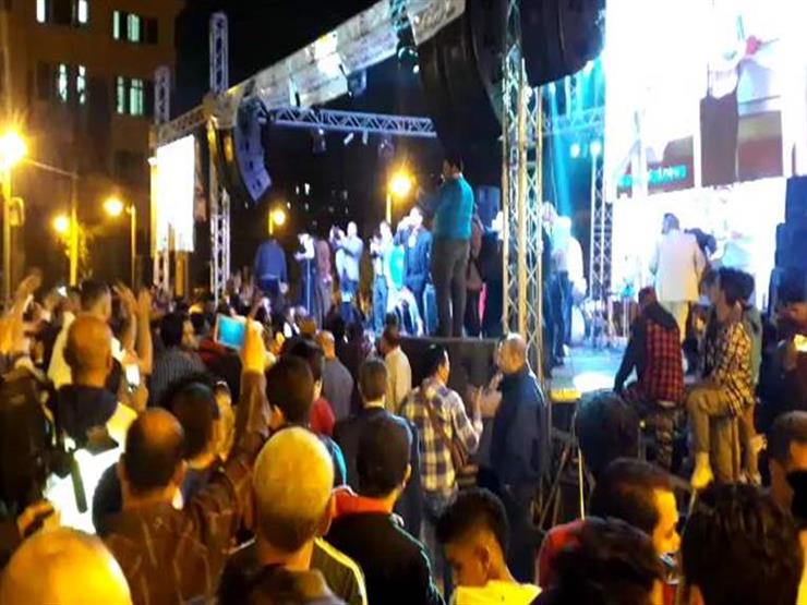 احتفالات أهالي حلوان بفوز الرئيس السيسي بولاية ثانية -فيديو