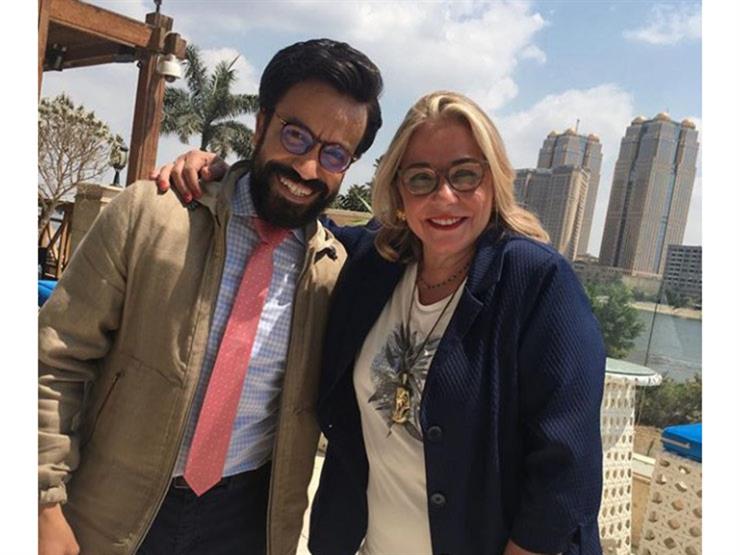 مها أبو عوف عن سامح حسين: أجمل وأحلى قلب مها أبو عوف عن سامح حسين: أجمل وأحلى قلب