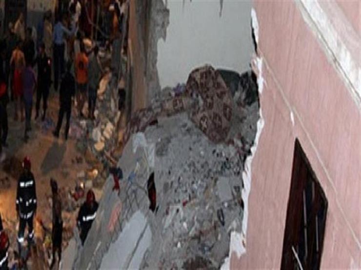 إصابة 4 أشخاص في انهيار جزئي لعقار بالسلام إصابة 4 أشخاص في انهيار جزئي لعقار بالسلام