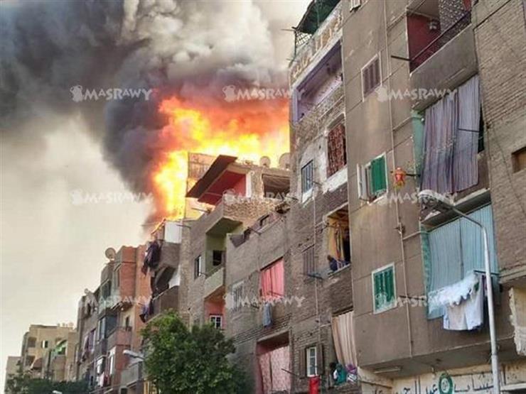 رئيس حي بولاق أبوالعلا عقب حريق العقار السكني: "مش هنسيب حد في الشارع"