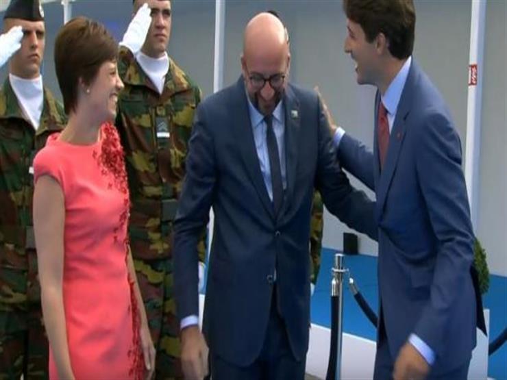 رئيس وزراء بلجيكا يتعرض لموقف محرج بسبب زوجته -فيديو