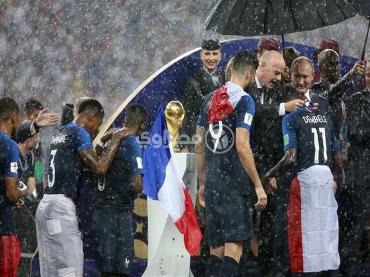 مباراة فرنسا وكرواتيا في نهائي كأس العالم