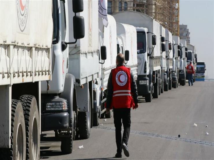 "تحيا مصر" يكشف تفاصيل أكبر قافلة مساعدات مصرية لقطاع غزة- فيديو
