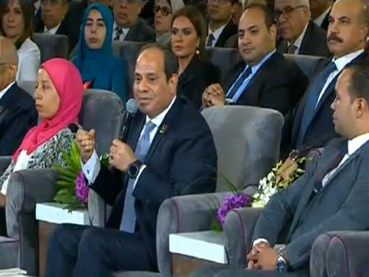 السيسي: "أملي نوفر 600 مليار خلال 15 سنة لتطبيق التأمين الصحي" السيسي: "أملي نوفر 600 مليار خلال 15 سنة لتطبيق التأمين الصحي"