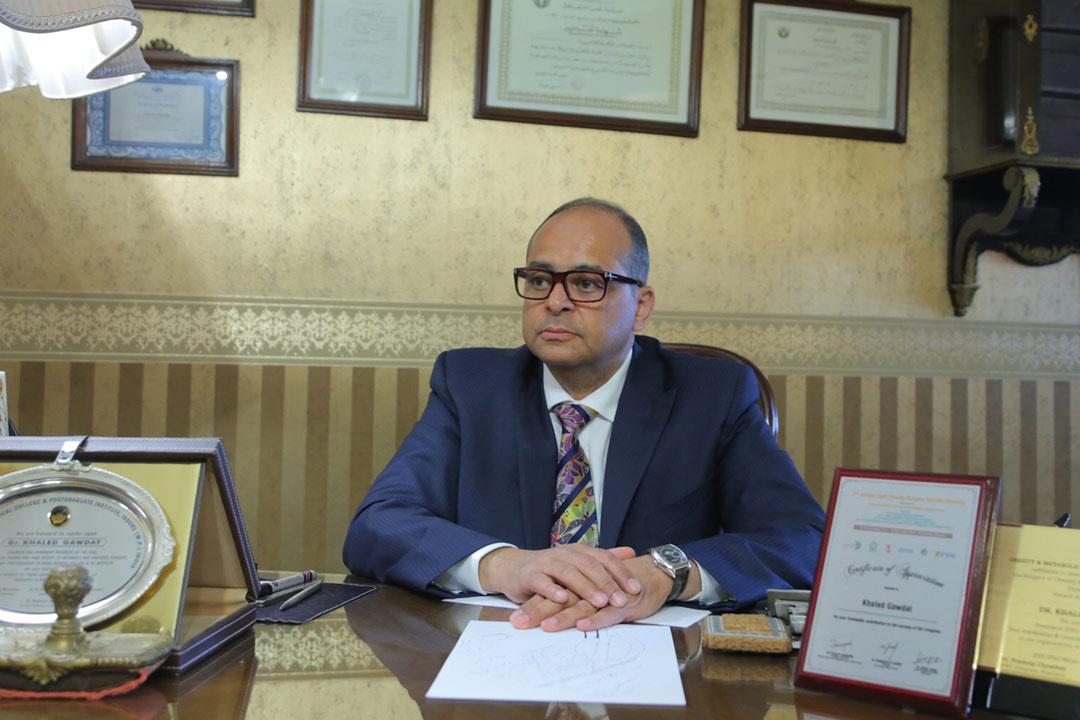 خالد جودت أول مصري يكرم عالميا رائدا لجراحات السمنة المفرطة