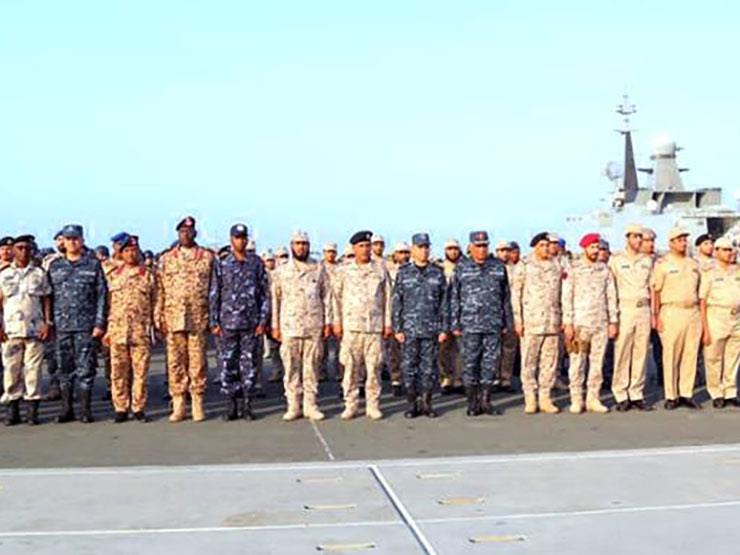 بدء فعاليات التدريب البحري الموج الأحمر 1 بمشاركة مصر والس مصراوى