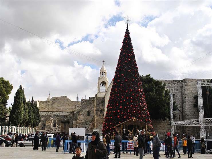 استعدادات كنيسة المهد لاحتفالات عيد الميلاد المجيد -فيديو
