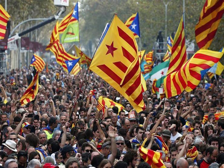 احتجاجات في برشلونة ضد زيارة ملك إسبانيا للمدينة احتجاجات في برشلونة ضد زيارة ملك إسبانيا للمدينة