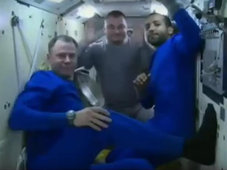 شاهد... لحظة وداع ومغادرة رائد الفضاء الإماراتي المحطة الدولية