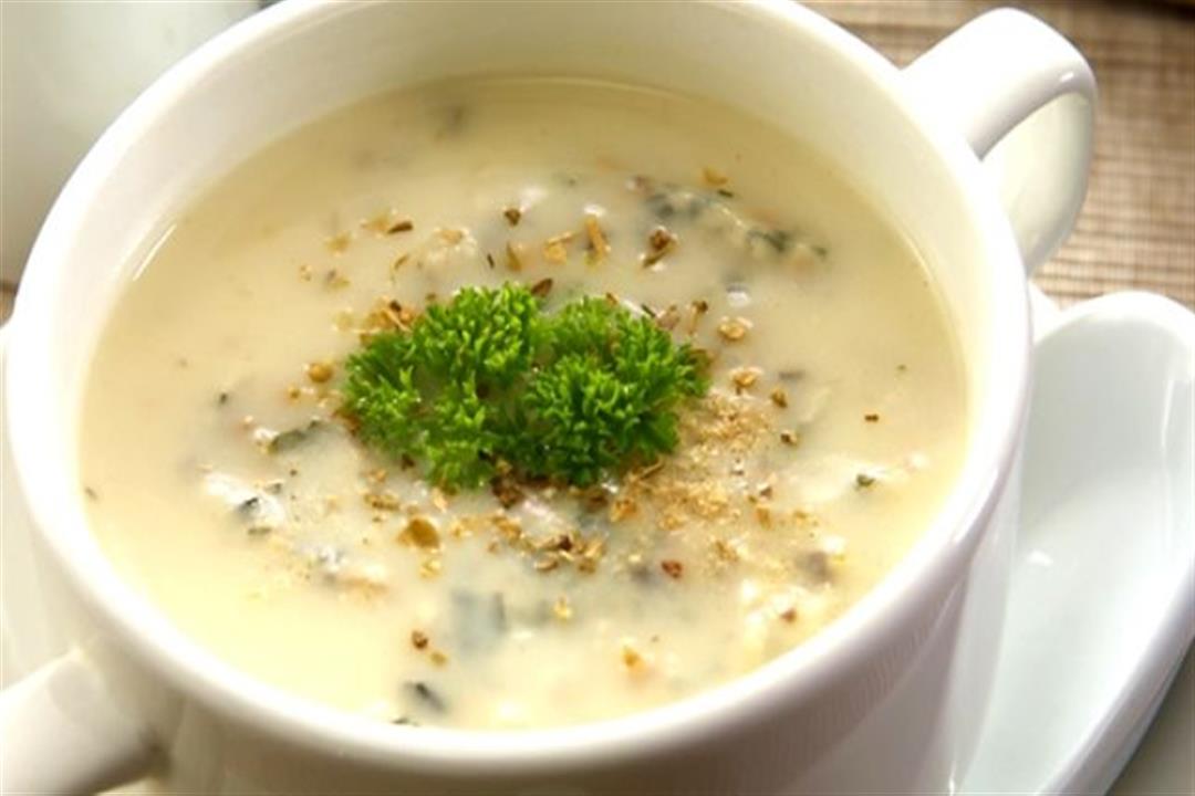 شوربة القرنبيط بالشوفان