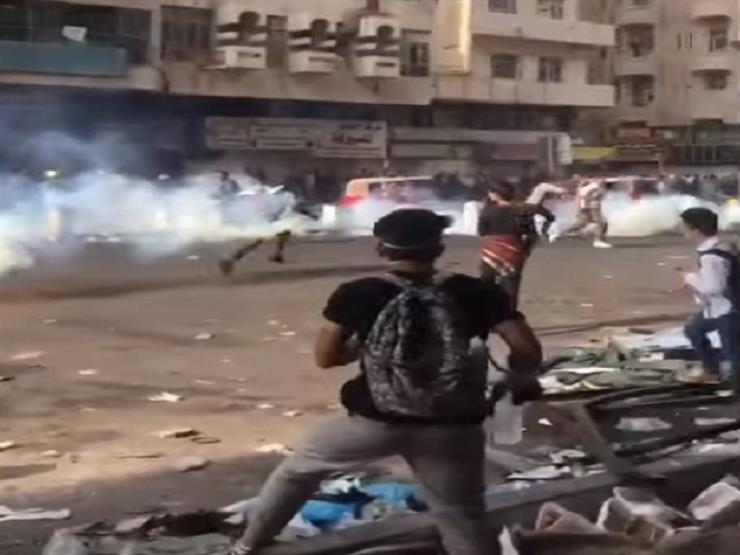 بالفيديو.. كر وفر بين المتظاهرين وقوات الأمن في ساحة خلاني بـ"بغداد" 