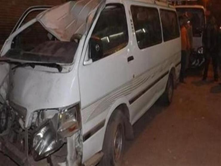 إصابة 10 طلاب في انقلاب ميكروباص بالمنوفية إصابة 10 طلاب في انقلاب ميكروباص بالمنوفية