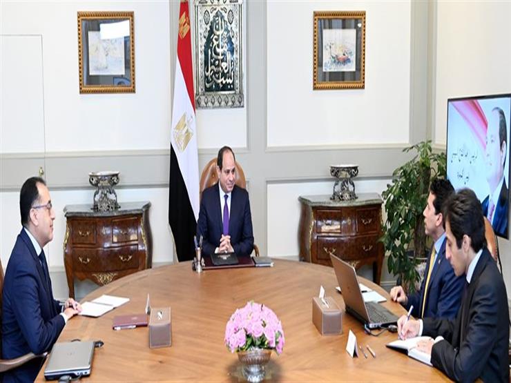 الرئيس السيسي يوجه بإعداد تصور لتطوير مرافق المنظومة الرياضية الرئيس السيسي يوجه بإعداد تصور لتطوير مرافق المنظومة الرياضية