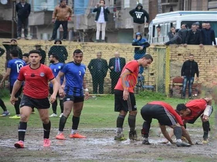بالفيديو والصور.. الدرجة الثالثة تغرق.. كيف خسر فريق بسبب الأمطار؟ بالفيديو والصور.. الدرجة الثالثة تغرق.. كيف خسر فريق بسبب الأمطار؟