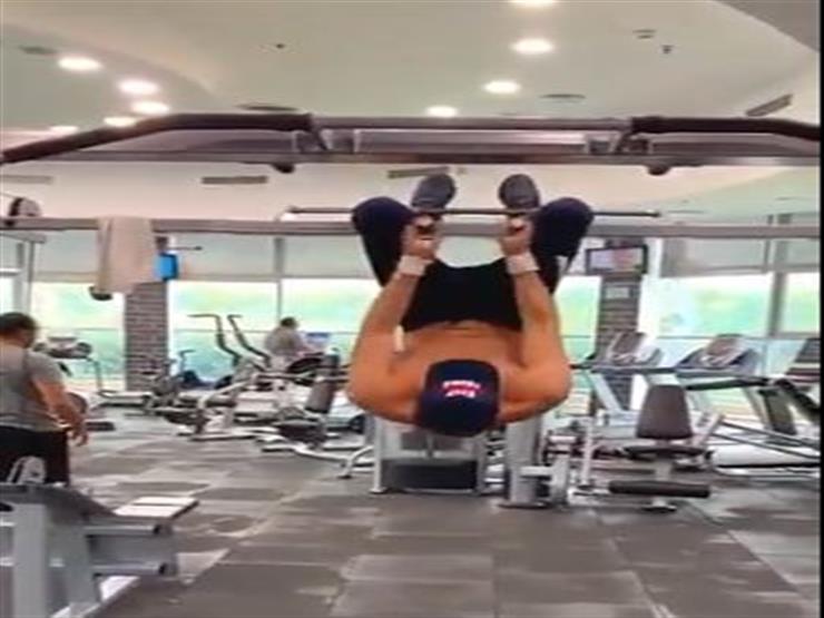 بالفيديو تدريبات شاقة لمحمد إمام من أجل هوجان مصراوى