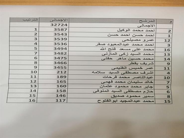 بالأرقام.. فوز قائمة أحمد الوكيل بانتخابات الغرفة التجارية ب مصراوى