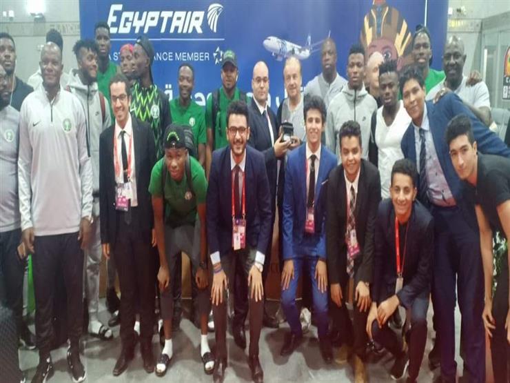منتخب نيجيريا يغادر القاهرة بعد حصوله على برونزية الأمم الأفريقية منتخب نيجيريا يغادر القاهرة بعد حصوله على برونزية الأمم الأفريقية