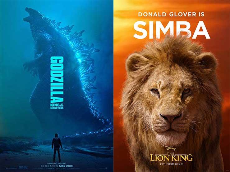 إيرادات الأربعاء.. "The Lion King" في الصدارة و"Godzilla" بالمركز العاشر إيرادات الأربعاء.. "The Lion King" في الصدارة و"Godzilla" بالمركز العاشر