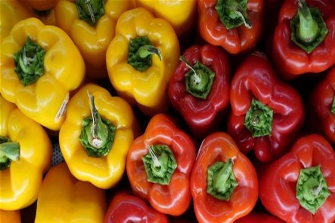 الفلفل الأحمر والأصفر