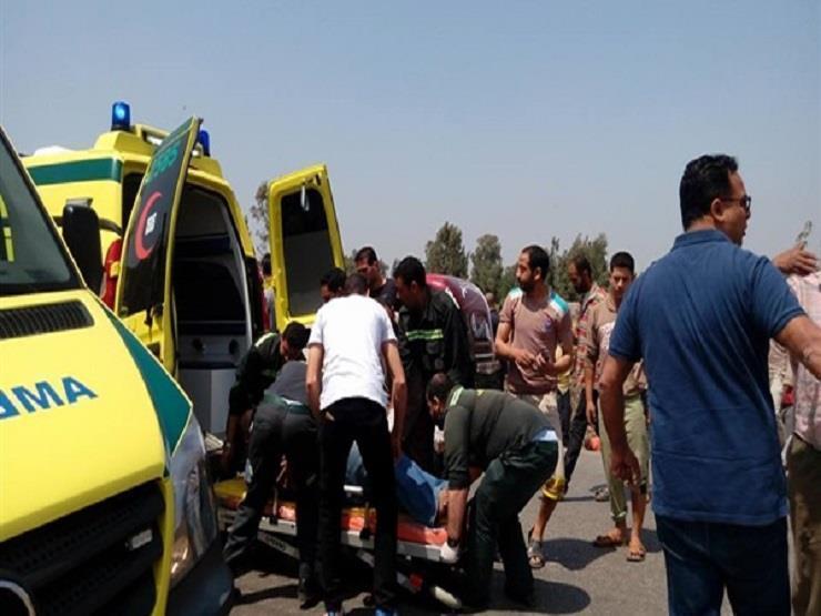 الصحة: ١٢ سيارة إسعاف لنقل مصابي حادث تصادم بمدينة العلمين