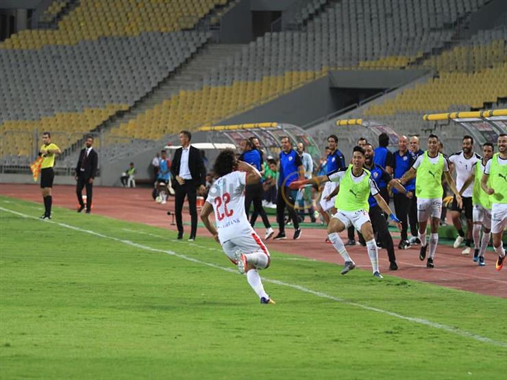 فيديو.. هدف عبدالله جمعة للزمالك في شباك المقاصة بالكأس