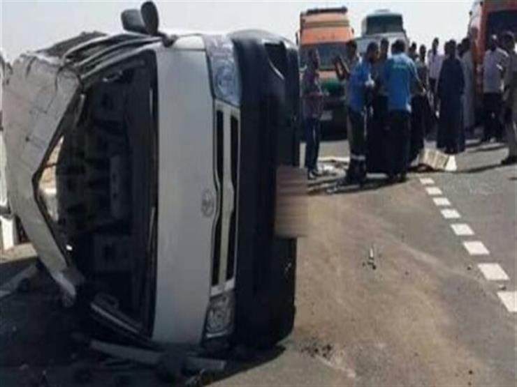 ٧ مصابين في انقلاب سيارة بالمحلة الكبرى ٧ مصابين في انقلاب سيارة بالمحلة الكبرى