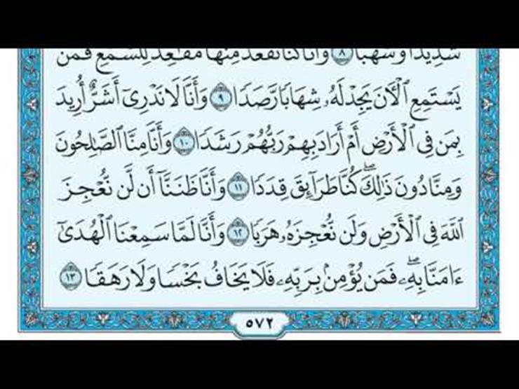 الروبي مفسرًا قوله تعالى {فَمَن يُؤْمِن بِرَبِّهِ فَلَا يَخَافُ بَخْسًا وَلَا رَهَقًا} الروبي مفسرًا قوله تعالى {فَمَن يُؤْمِن بِرَبِّهِ فَلَا يَخَافُ بَخْسًا وَلَا رَهَقًا}
