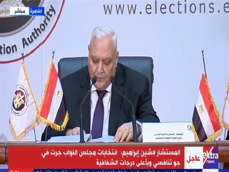 "تلقينا 248 تظلمًا"..لاشين إبراهيم: "انتخابات النواب تمت بإشراف قضائي كامل"