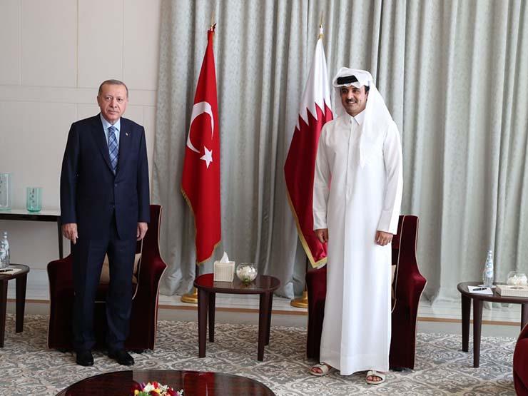 إردوغان يستقبل أمير قطر في تركيا إردوغان يستقبل أمير قطر في تركيا