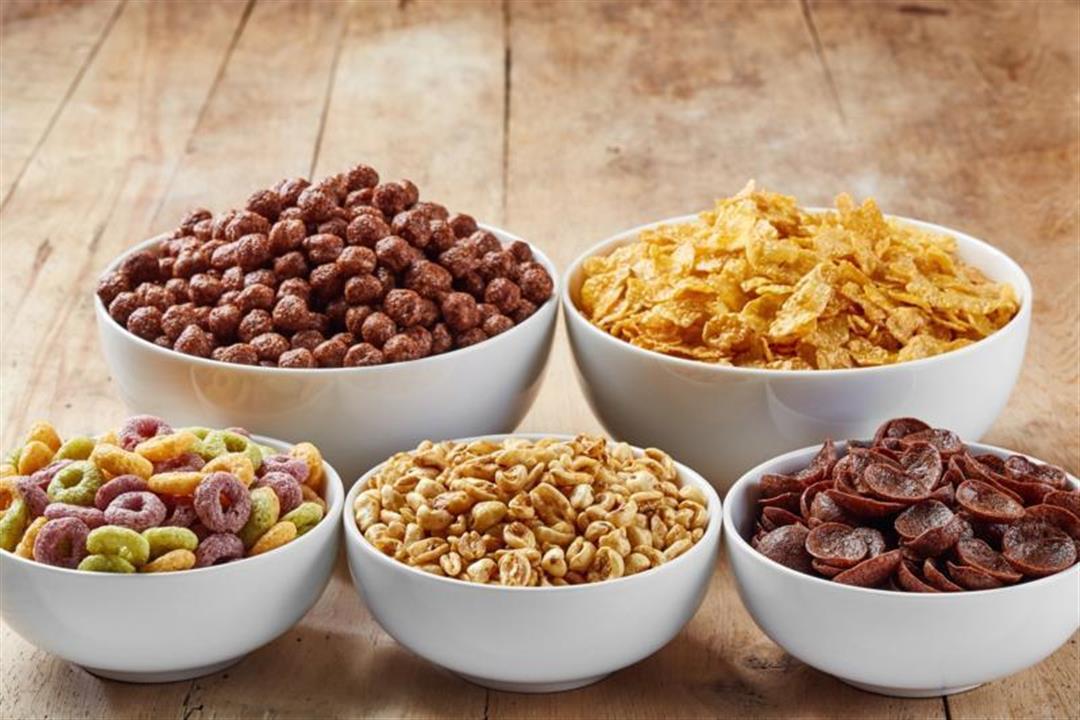 حبوب الإفطار المحلاة