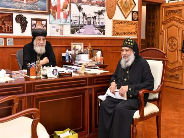 البابا تواضروس يستقبل قنصل مصر بهامبورج وأسقف برمنجهام البابا تواضروس يستقبل قنصل مصر بهامبورج وأسقف برمنجهام