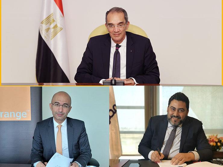 توقيع اتفاقات تجارية وتسوية منازعات بين المصرية للاتصالات وأورنج توقيع اتفاقات تجارية وتسوية منازعات بين المصرية للاتصالات وأورنج
