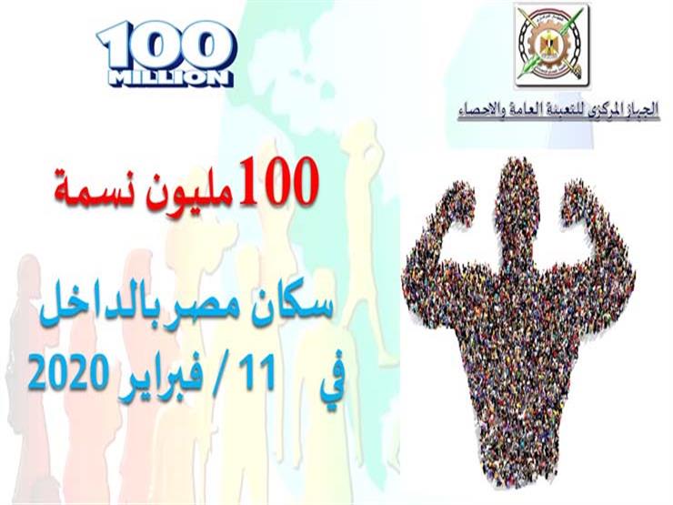 أقل زيادة في 10 سنوات.. رحلة الوصول إلى 100 مليون مصري (إنفوجرافيك) أقل زيادة في 10 سنوات.. رحلة الوصول إلى 100 مليون مصري (إنفوجرافيك)