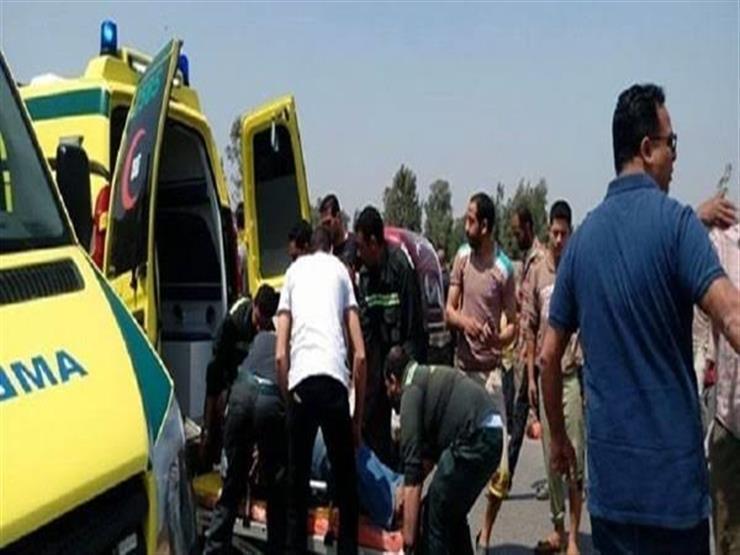 7 مصابين في تصادم جرار زراعي بسيارة نقل في أسيوط 7 مصابين في تصادم جرار زراعي بسيارة نقل في أسيوط
