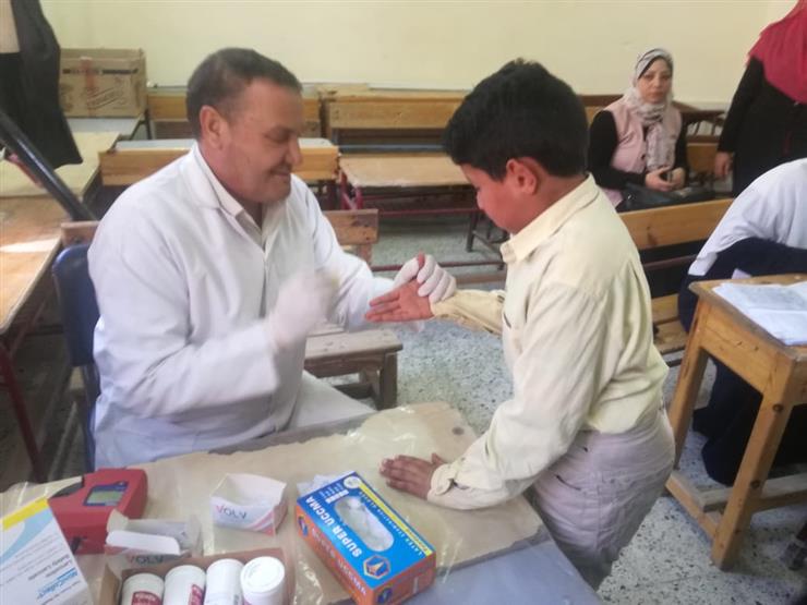 فحص 214 ألف تلميذ بمبادرة علاج أمراض سوء التغذية في البحيرة فحص 214 ألف تلميذ بمبادرة علاج أمراض سوء التغذية في البحيرة