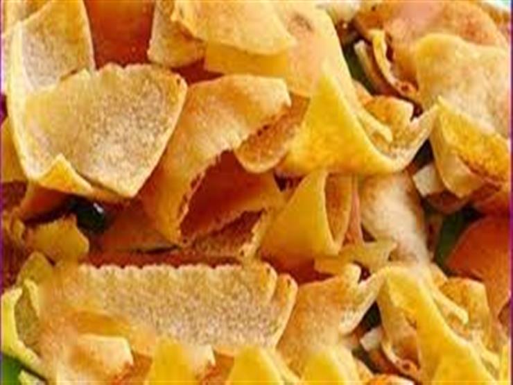 خبز محمص مع السمن