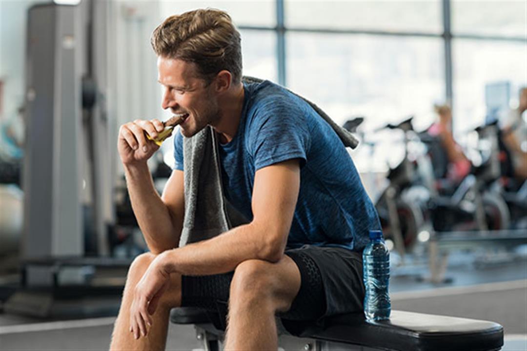 تناول الحلوى قبل التمرين