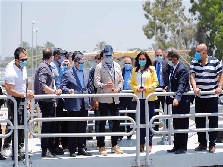 وزيرا التنمية المحلية والإسكان يتابعان مشروع توسعات محطة معالجة صرف صحي برأس البر وزيرا التنمية المحلية والإسكان يتابعان مشروع توسعات محطة معالجة صرف صحي برأس البر