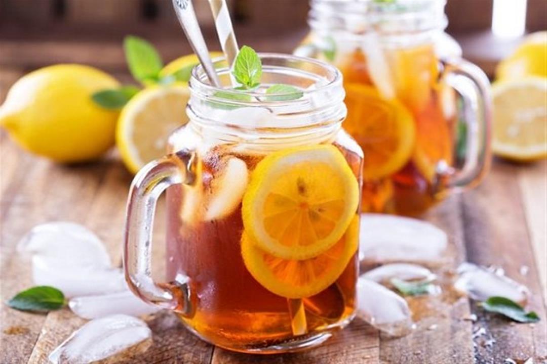 الشاي المثلج بالليمون