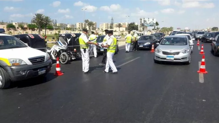 ضبط 104 آلاف مخالفة مرورية.. والكشف عن 104 حالات تعاطي مخدرات في يوم واحد
