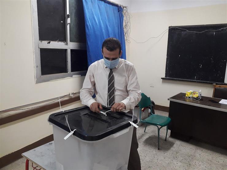 جانب من غلق صندوق الانتخابات