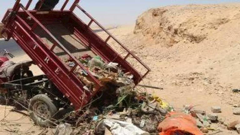 مصر – 7 جرحى في حادث تصادم أمام مقبرة الواحة