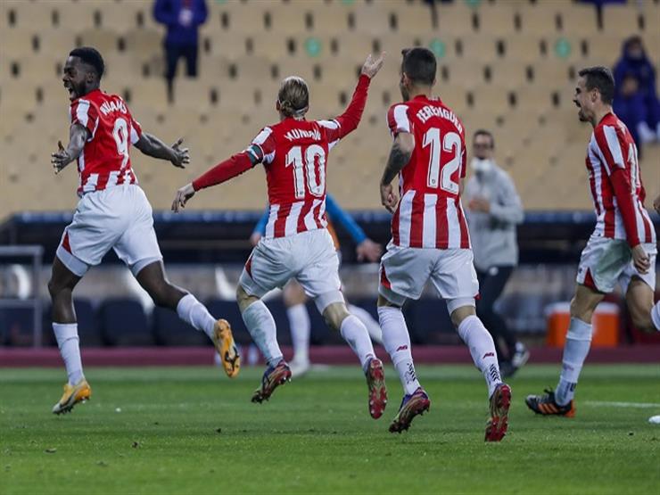 أتليتك بلباو يقلب الطاولة أمام برشلونة ويتوج بالسوبر الإسباني أتليتك بلباو يقلب الطاولة أمام برشلونة ويتوج بالسوبر الإسباني