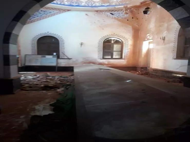 صورة بالصور| “مسجد النجاشي” بعد تعرضه للقصف: هنا أقام مهاجرو الحب